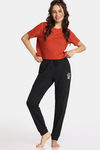 Rosaline Bon Appetit Knit Cotton Sleep Pyajama - Black Beauty — thumbnail 4